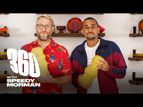 Seth Rogen On Smoking With Jay Z, Kanye Reciting “Superbad” Mid-Workout & Houseplant Ceramics | 360