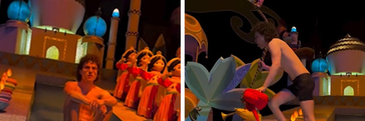 Streaker Roaming Disneyland’s ‘It’s a Small World’ Ride Immediately Removed