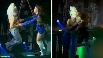 This Video Of Two Drag Queens Falling From The Ceiling During A Failed Stunt Is Going Viral