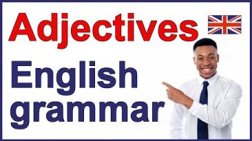 Adjectives in English grammar | Position in a sentence