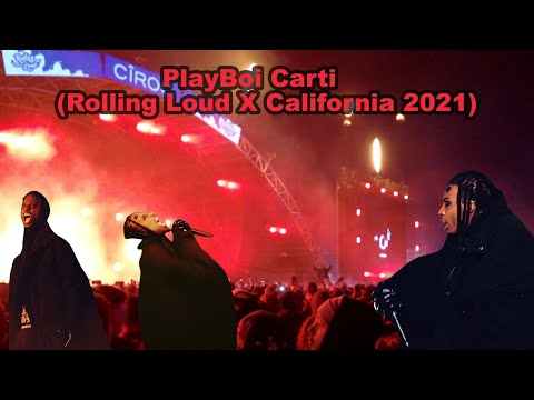 PlayBoi Carti (Rolling Loud X California 2021) King Vamp Tour