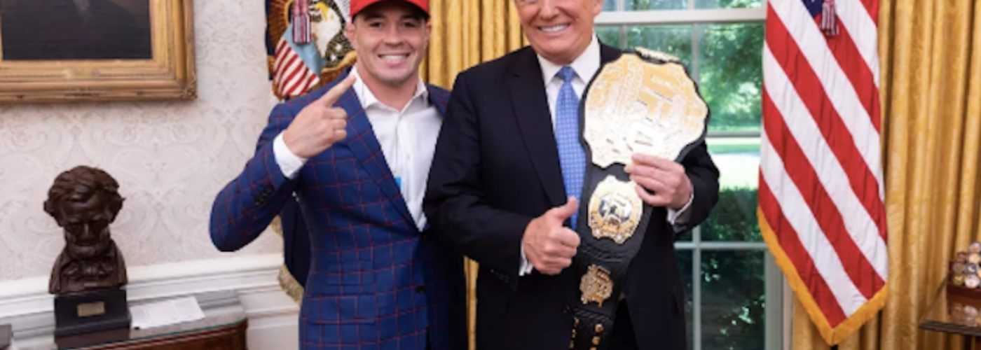 WATCH | Donald Trump announces plans to attend Leon Edwards vs. Colby Covington at UFC 296