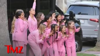 Kim Kardashian Celebrates North West’s 10th Birthday with Pink-Themed PJ Party | TMZ TV