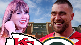 Taylor Swift Attends Travis Kelce’s Chiefs Game Against Packers at Lambeau