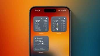 Here are the new Weather widgets for iPhone with iOS 17.2