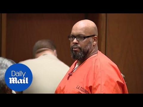 Suge Knight gives a ‘death stare’ after 28 year prison sentence