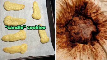 22 Disastrous Christmas Dishes That Turned Out Unappetizing And, In Some Cases, Inedible