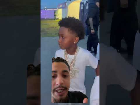 Guapodadon reacts to youngest artist at #rollingloudmiami #rollingloud #finesse2tymes #memphisrap