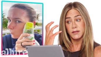 Jennifer Aniston Reacts to TikTok Trends | Allure