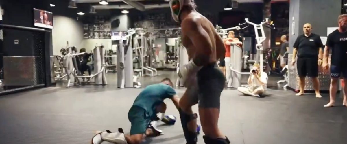 WATCH | Conor McGregor drops sparring partner with left hand ahead of potential UFC return