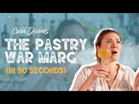 Level up your Margarita game with this complex and interesting twist – THE PASTRY WAR MARGARITA