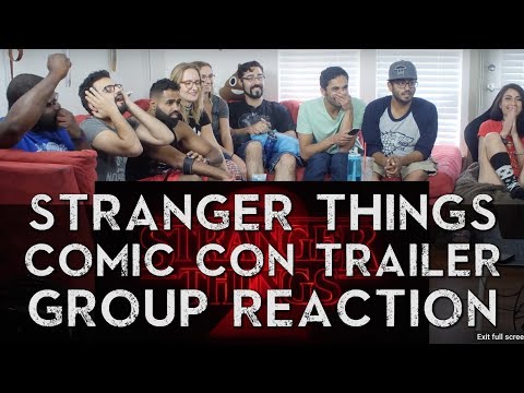 Trailer Tuesday! San Diego Comic Con Edition  – Stranger Things Season 2 Trailer – Group Reaction