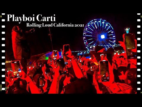 I Survived!!! Tha wildest Playboi Carti Set at Rolling Loud California 2021 King vamp Tour