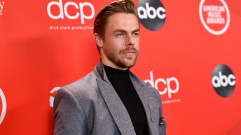 Derek Hough Says Wife Is ‘On the Long Road of Recovery’ After Emergency Brain Surgery