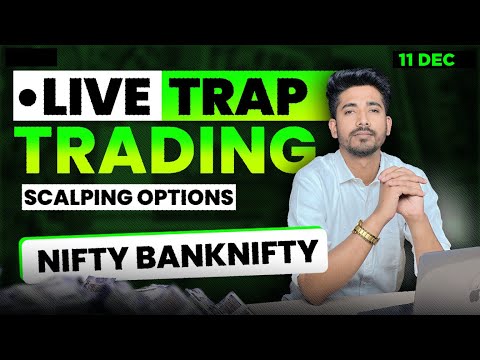 11 December Live Trading  Live Intraday Trading Today  Bank Nifty option trading live Nifty 50