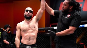 Belal Muhammad serving as backup fighter for UFC 296 main event: “I think obviously they know Colby and Leon are the two most inactive welterweights in the division”