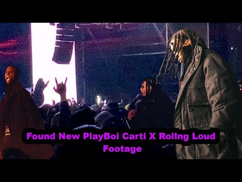 PlayBoi Carti Rolling Loud X California 2021 (New Footage Found)