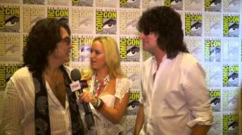 Kiss Paul Stanley & Tommy Thayer at Comic Con San Diego 2015