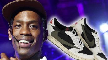 Travis Scott’s Custom Air Jordan Shoes From Rolling Loud Set Hit Auction Block