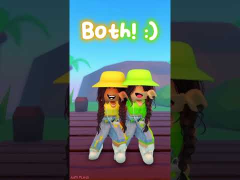 ME And My SISTER Did This TREND! [Part 3] ✨ #roblox #shorts #trending