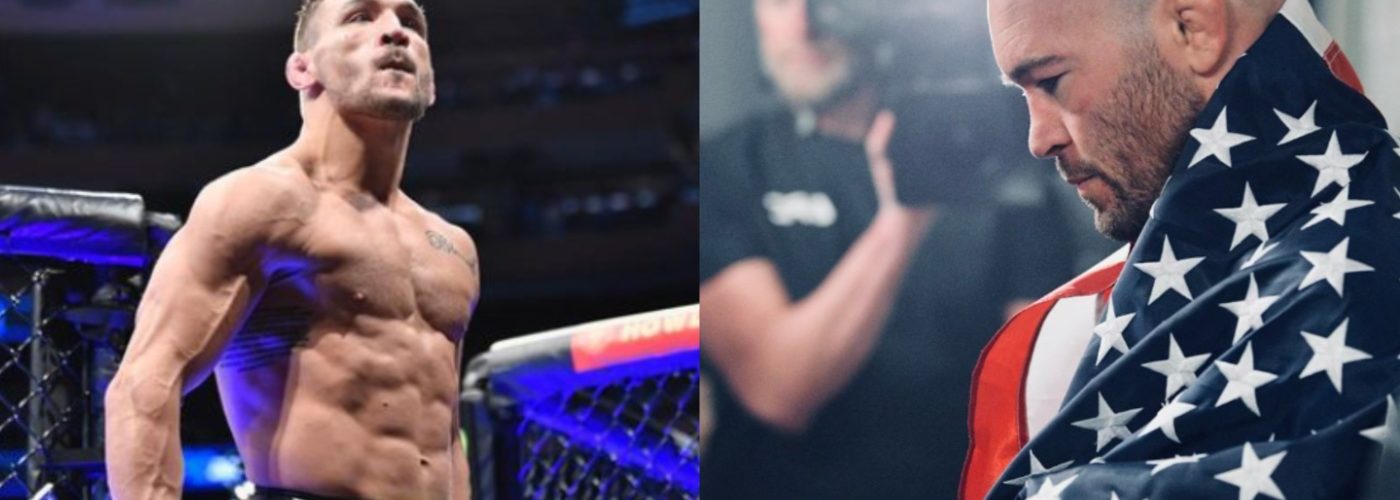 Michael Chandler hilariously mocks Colby Covington’s UFC 296 loss: “He took 1776 shots to the face”