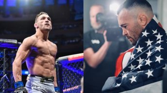 Michael Chandler hilariously mocks Colby Covington’s UFC 296 loss: “He took 1776 shots to the face”