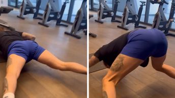 Victoria Beckham Shares Up-Close Vid of David Beckham Working Out, Fans Thrilled