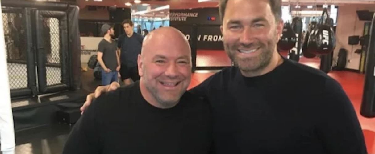 Eddie Hearn recalls meeting UFC CEO Dana White for the first time: “A little bit in awe”