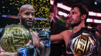 Demetrious Johnson praises ‘Dark Horse’ Alexandre Pantoja after UFC 296 win: “Full complete skill set”