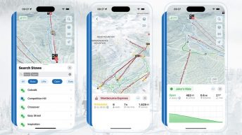 Slopes ski and ride tracking iOS app gets live lift and trail status info for 50+ resorts