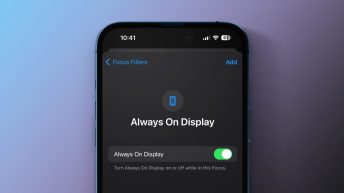 Here’s how to automate iPhone’s always-on display