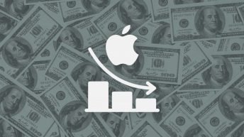 2023 Apple stock growth lags behind competitors, longest revenue decline in two decades