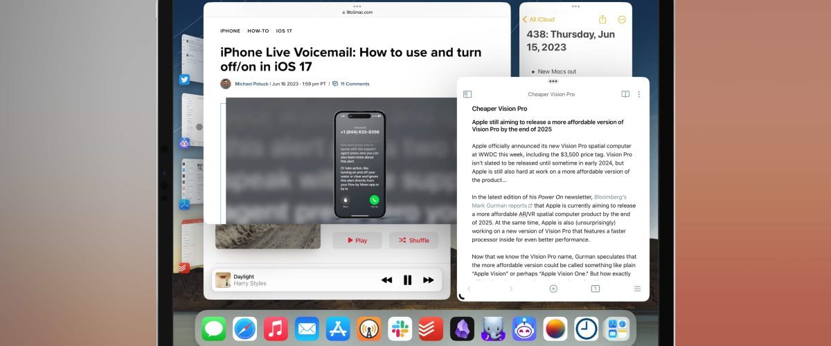 iPadOS 17 brings much-needed changes to Stage Manager and widgets