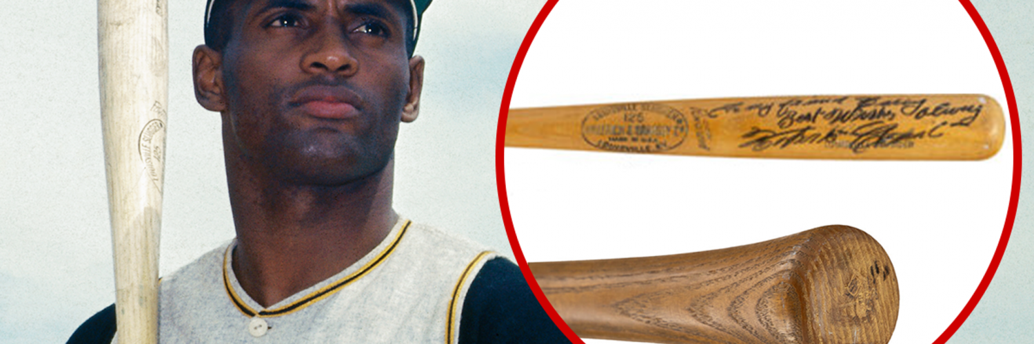 Roberto Clemente Game-Used, Signed Bat Set To Hit Auction, Could Fetch $250K