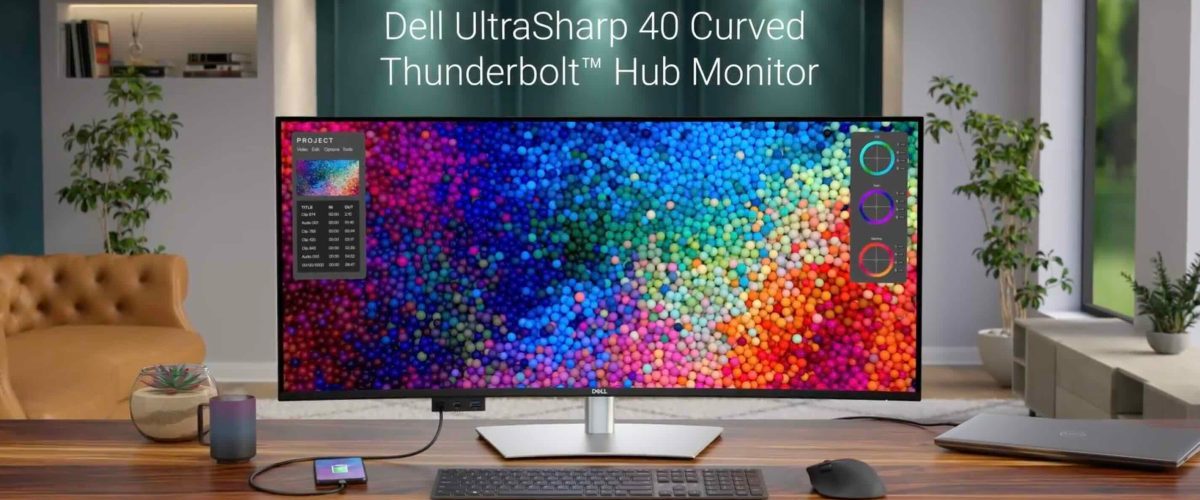 Dell announces 5K 40-inch UltraSharp Curved Thunderbolt Hub Monitor with 120Hz refresh