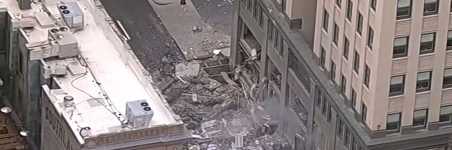 Explosion at Downtown Fort Worth Hotel Leaves Debris in Streets