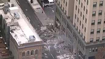 Explosion at Downtown Fort Worth Hotel Leaves Debris in Streets