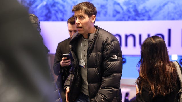 Sam Altman at Davos: AI Needs to Go Nuclear