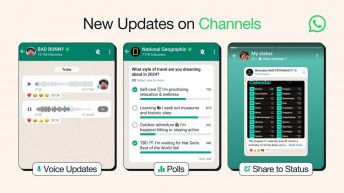 WhatsApp brings voice messages and polls to its Channels feature