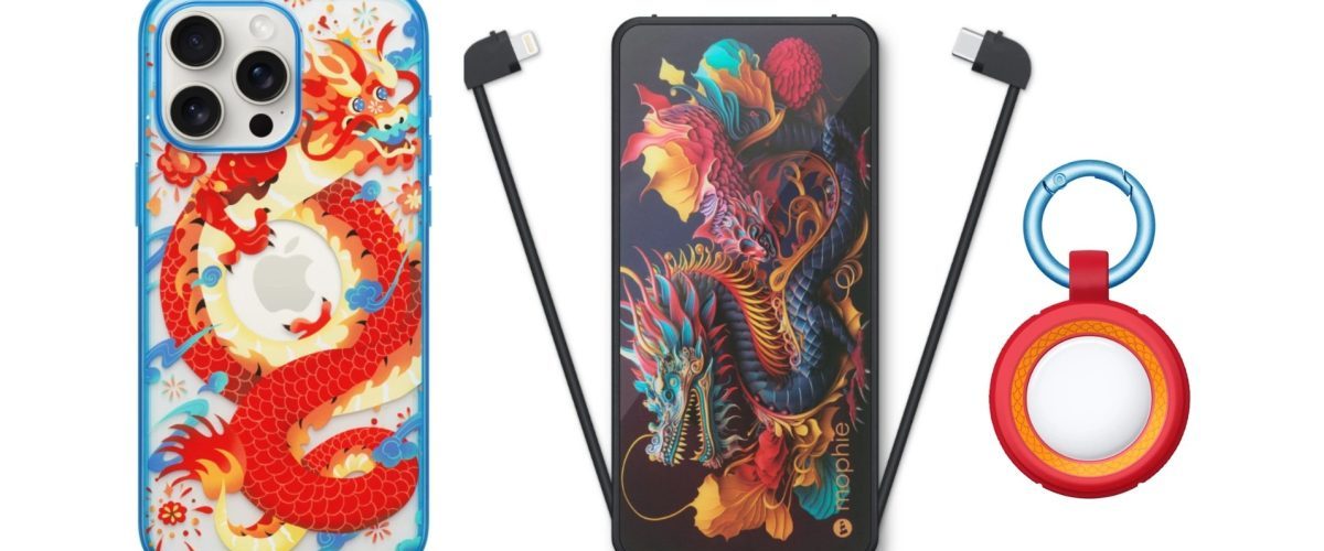 Apple selling ‘Year of the Dragon’ iPhone and AirTag gear from OtterBox and Mophie