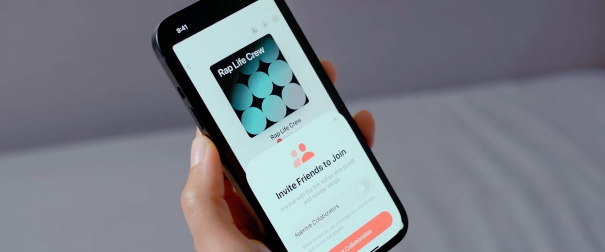 Apple shares video highlighting collaborative playlists on Apple Music
