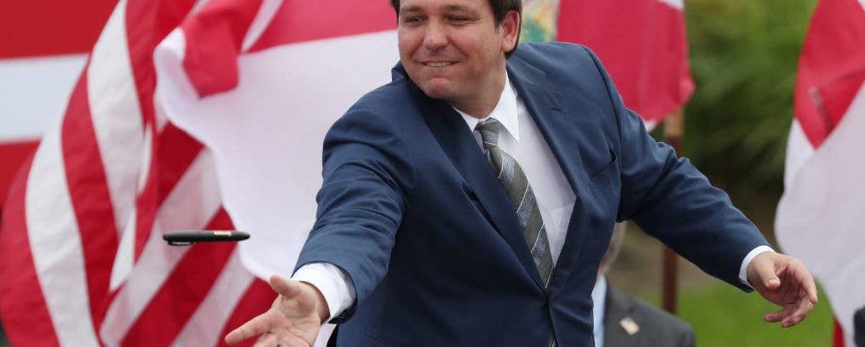 16 Hilariously Awkward Pictures Of Ron DeSantis From His Failed Presidential Campaign