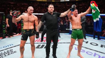 Dricus Du Plessis claims Sean Strickland admitted he lost before UFC 297 scorecards were read