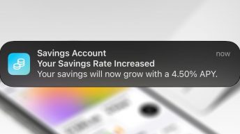 Apple Card savings account interest rate increases to 4.5%