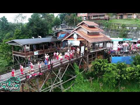 Mon Bridge – สะพานมอญ – SangKhlaBuri Thailand | DJI Mavic 2 Zoom –  Long Take