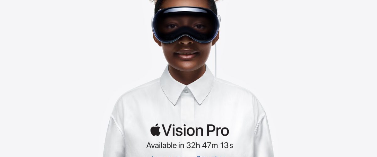 The Vision Pro countdown clock has officially started on Apple․com