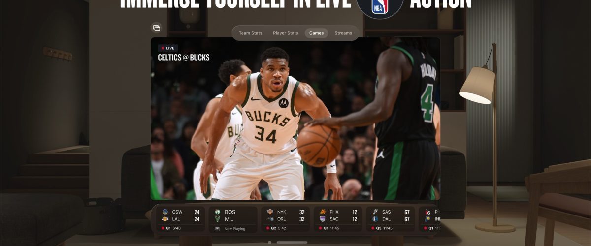 NBA planning more Vision Pro content and features: ‘Better than sitting courtside’