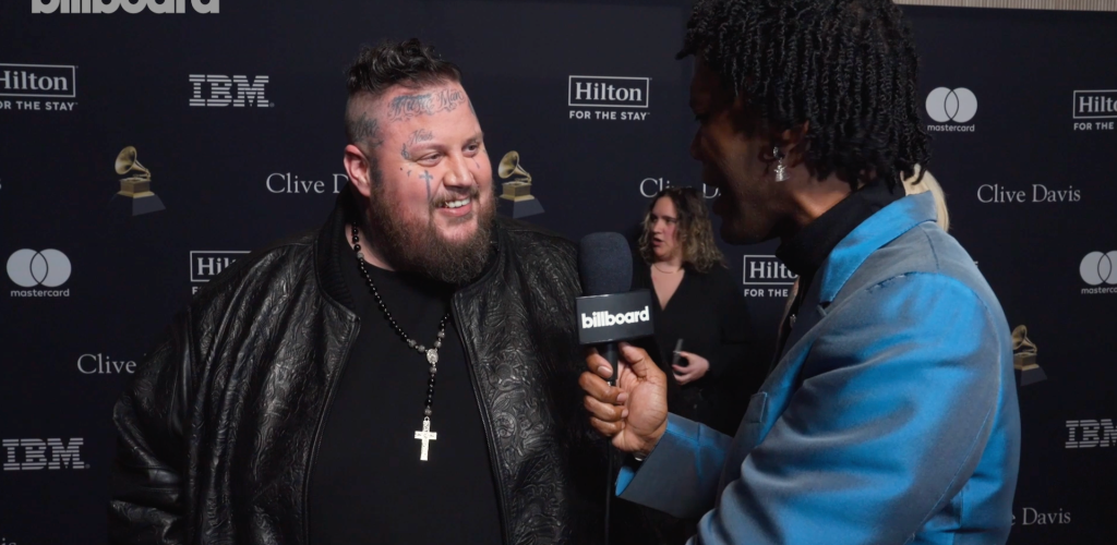 Jelly Roll Talks Being Inspired By GRAMMY Week Performers, Meeting Jon Bon Jovi & More | Clive Davis Pre-Grammy Gala 2024