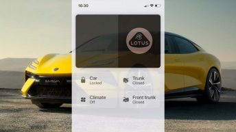 Lotus confirms 2024 Emeya has Car Key support you can control from an iPhone or Apple Watch