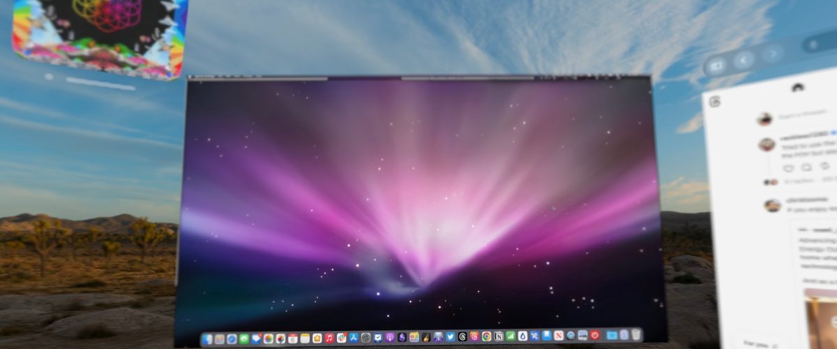 How to use Vision Pro as an external display for your Mac